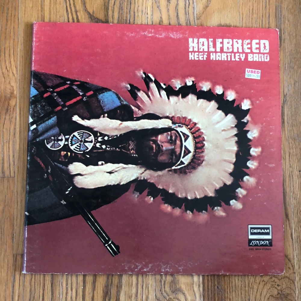 Keef Hartley Halfbreed vinyl record